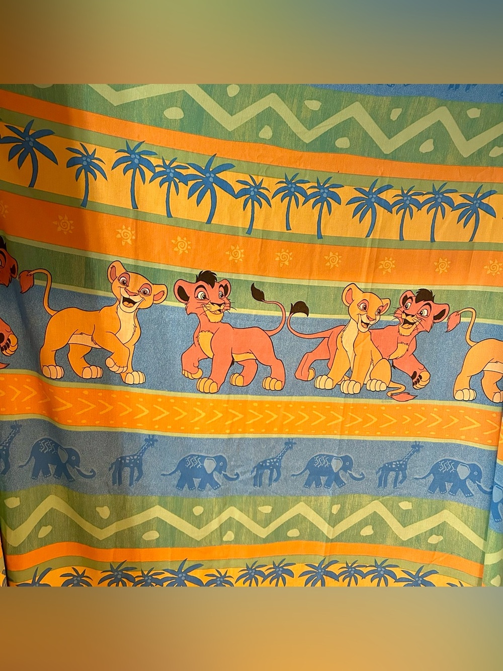 Vintage Disney The Lion King II Twin Sheet Set